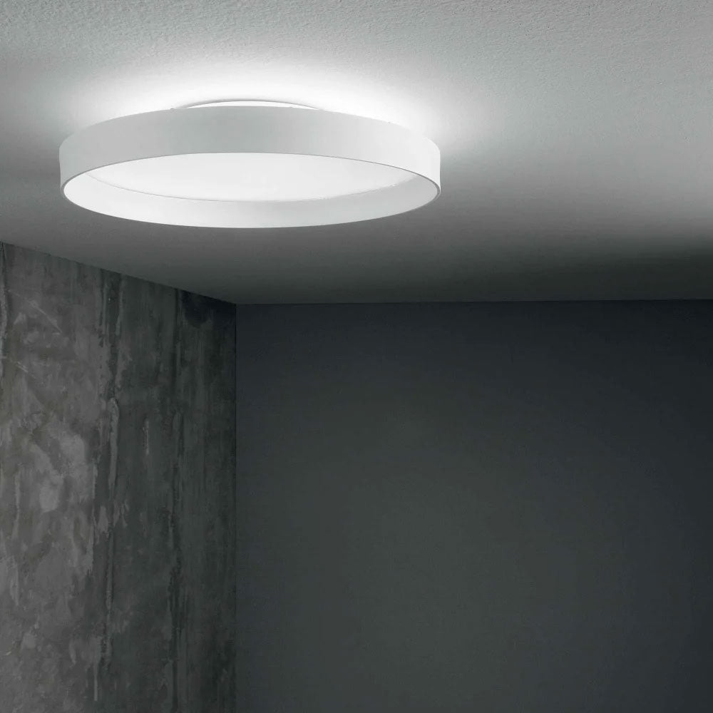 Fly PL 26W LED Architectural 450mm Oyster White / Cool White - 270296