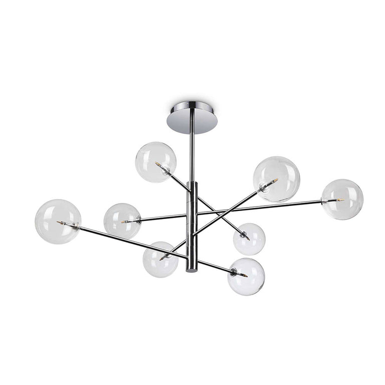 Equinoxe Sp8 Pendant 8 Light Light Chrome - 275178