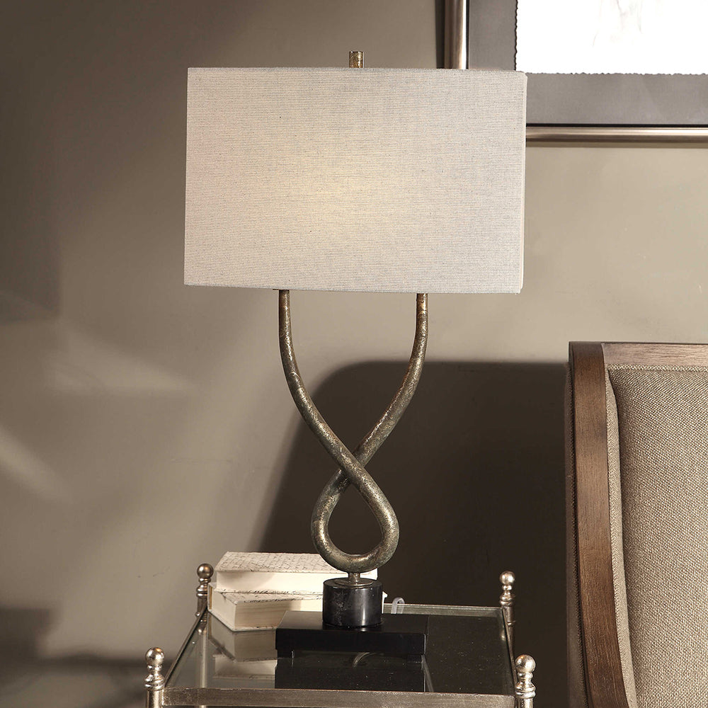 Talema Table Lamp Aged Silver - 27811-1