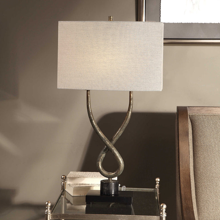 Talema Table Lamp Aged Silver - 27811-1