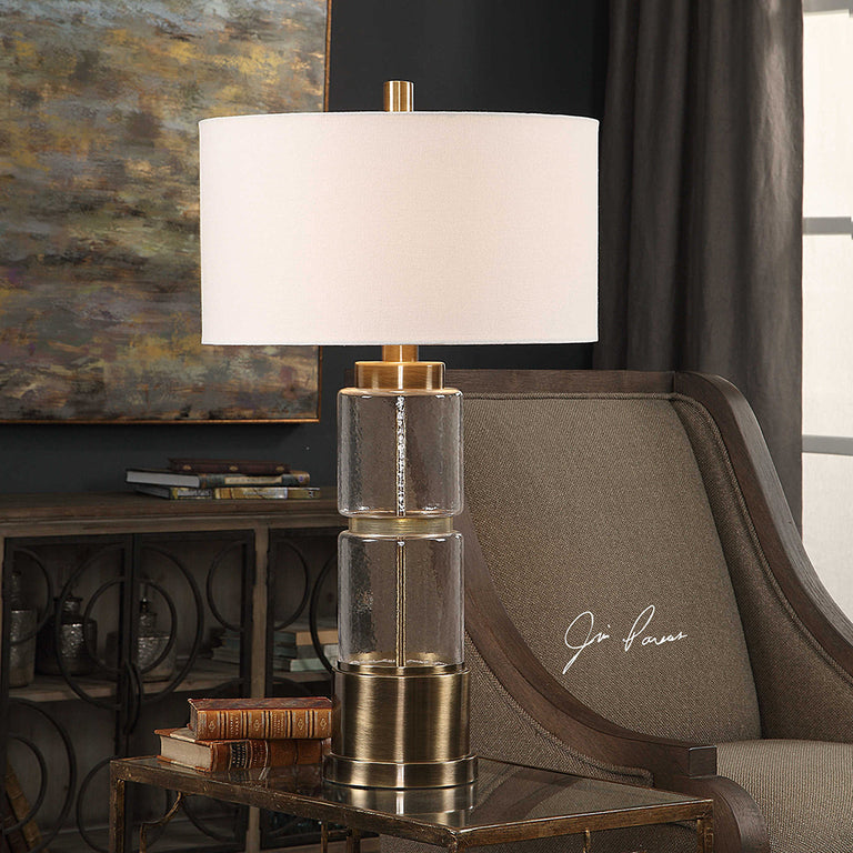 Vaiga Table Lamp Antique Brass - 27830-1