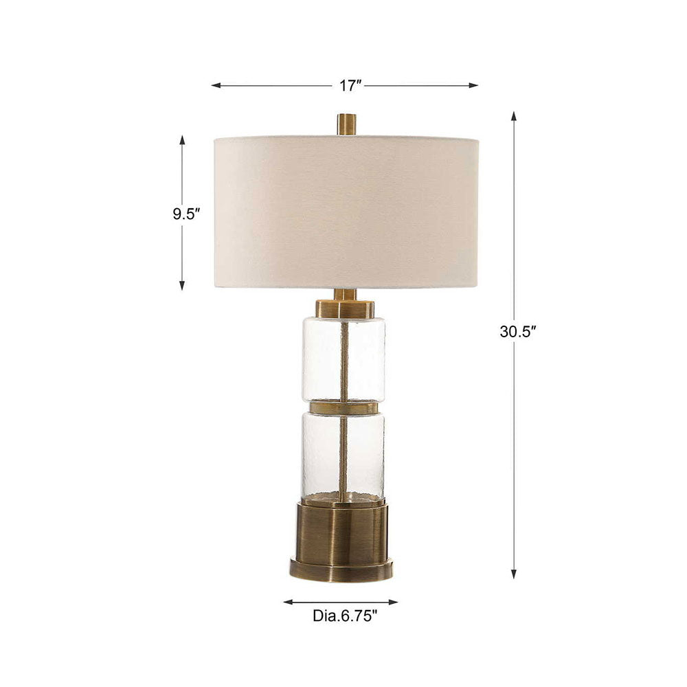 Vaiga Table Lamp Antique Brass - 27830-1