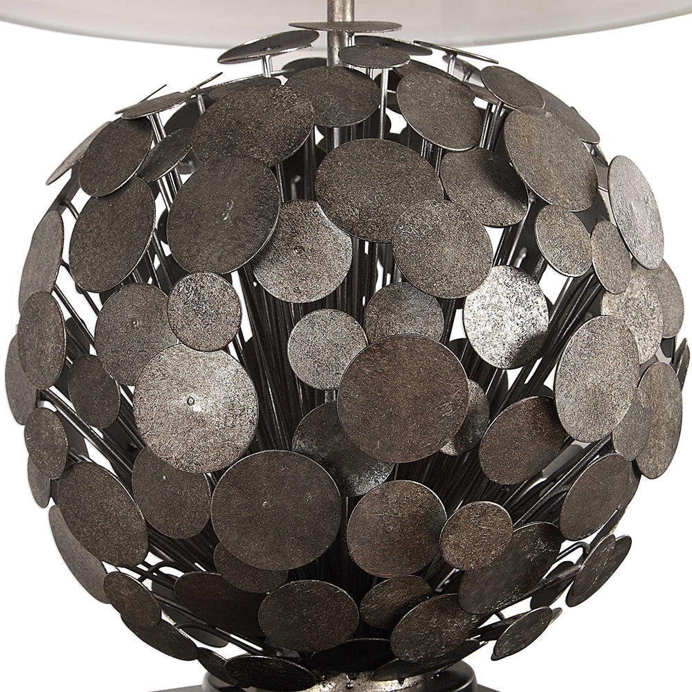 Callisto Table Lamp Metallic Silver - 27844-1