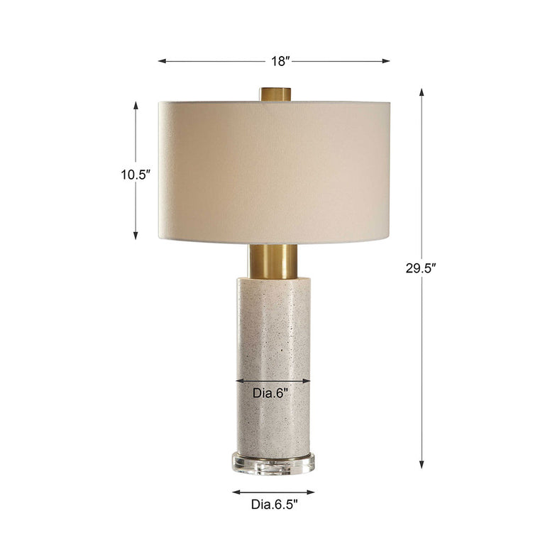 Vaeshon Table Lamp Bleached Wash - 27854