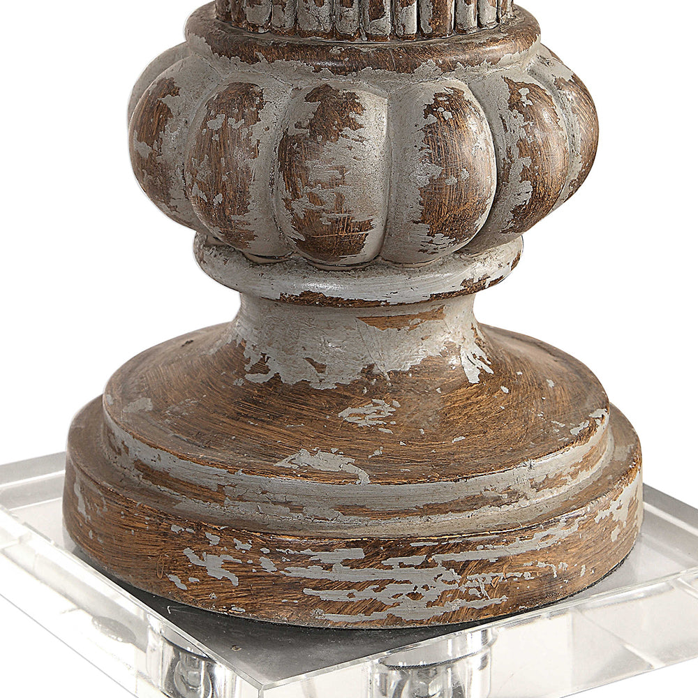 Treneece Table Lamp Antique Grey - 27863