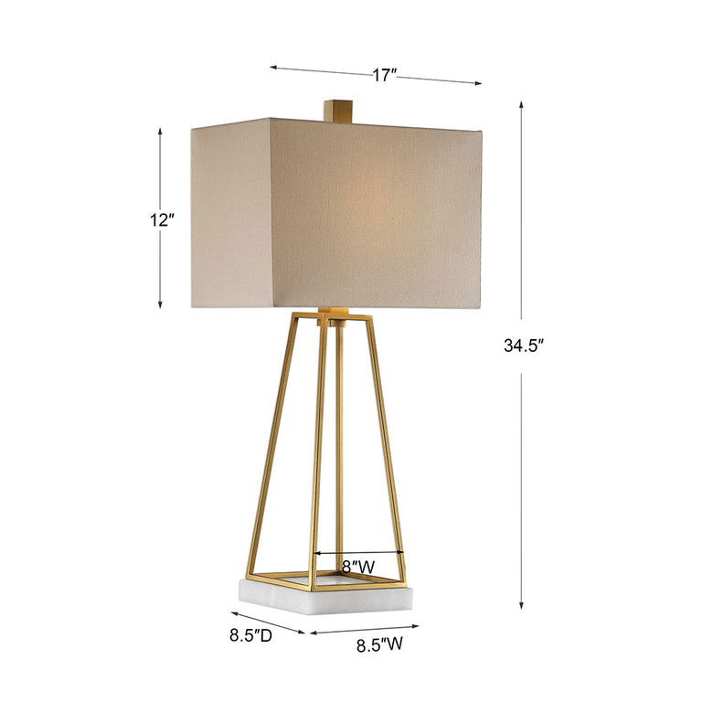 Mackean Table Lamp Metallic Gold - 27876-1