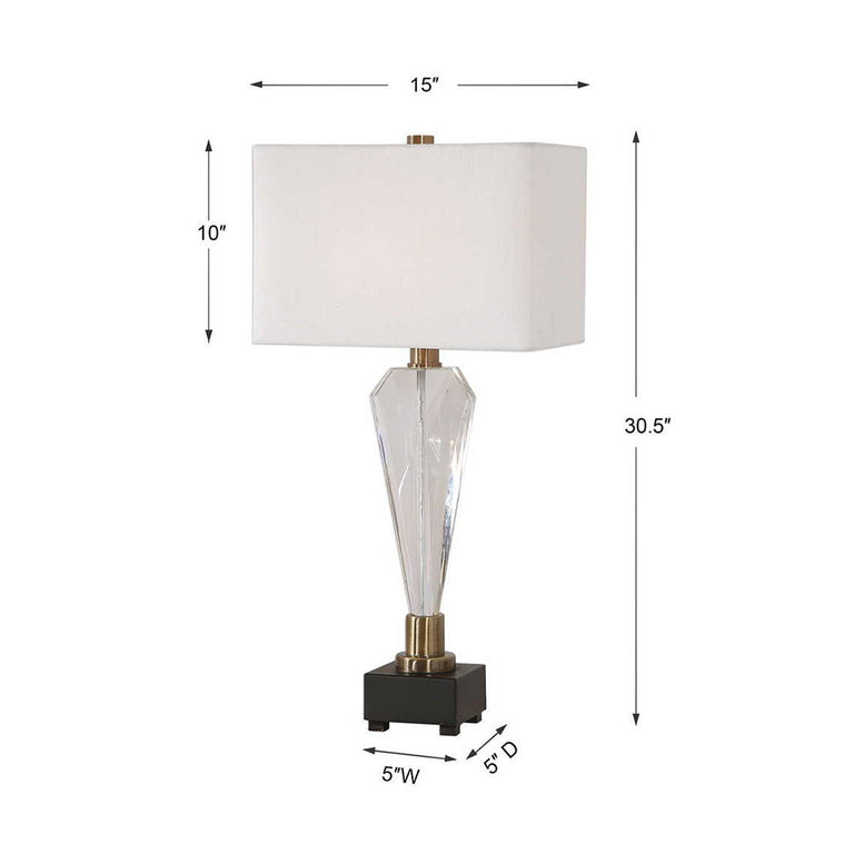 Cora Table Lamp Antique Brass - 27904-1