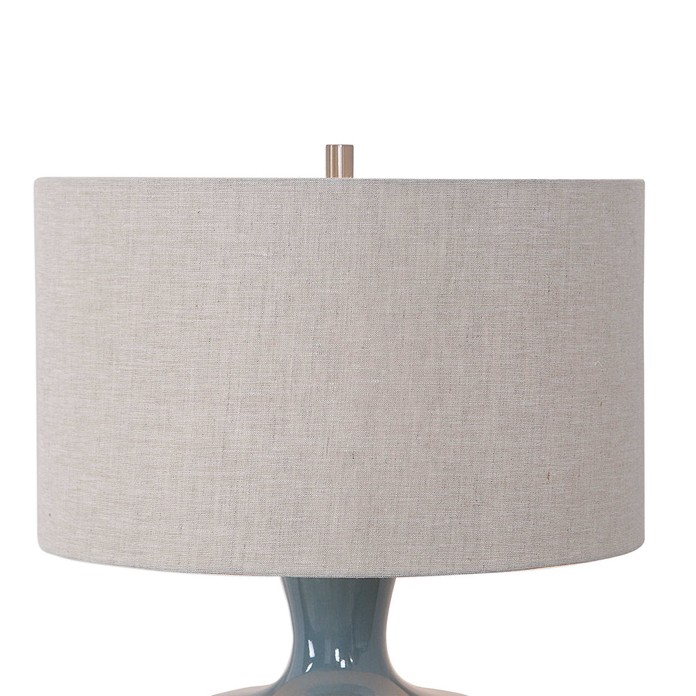 Hearst Table Lamp Blue Glaze - 27925-1
