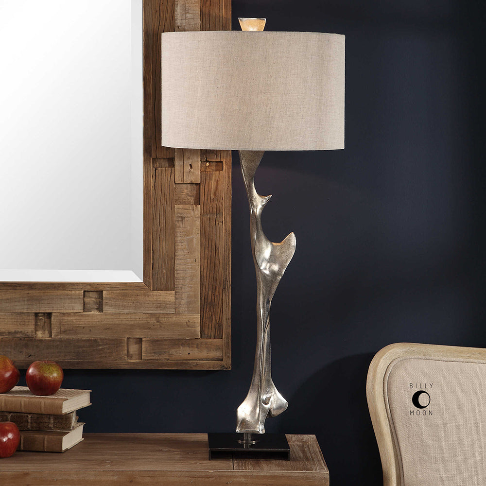 Ophion Table Lamp Antique Silver - 27929