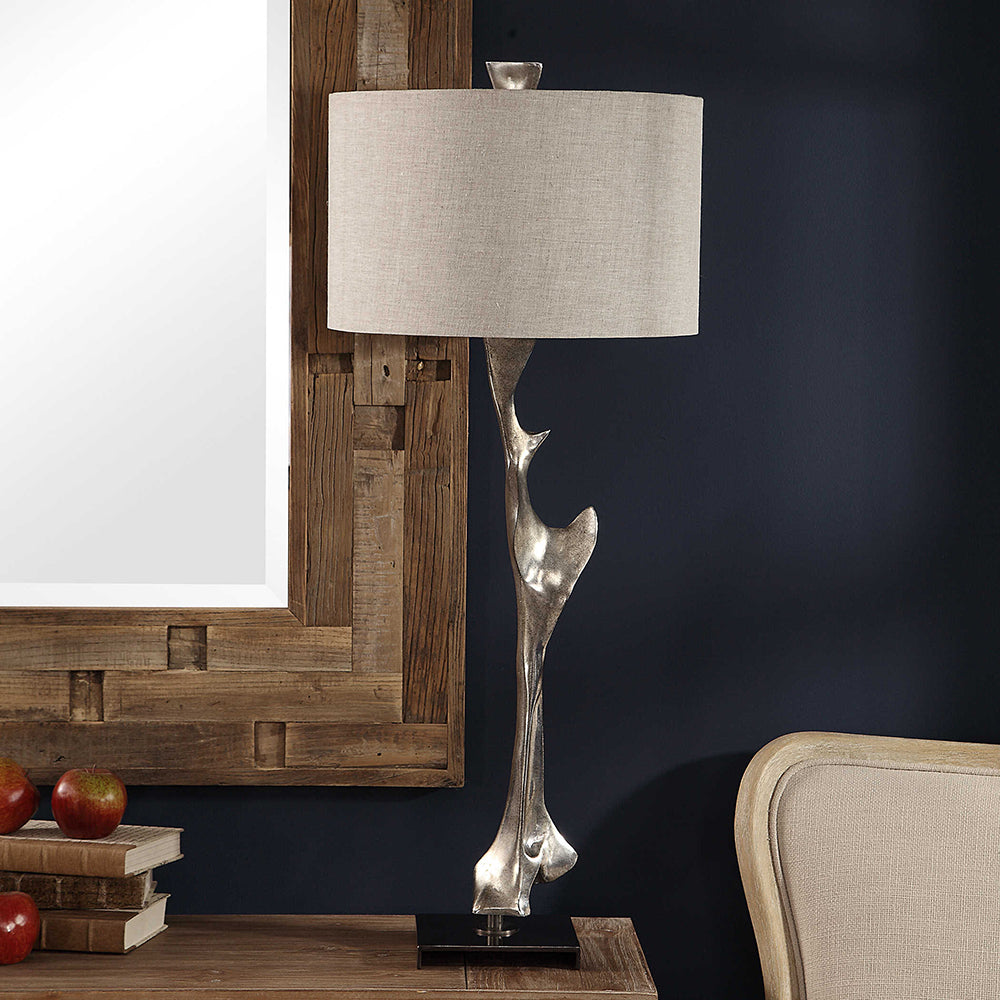 Ophion Table Lamp Antique Silver - 27929