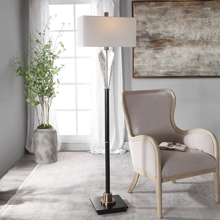 Cora Floor Lamp Antique Brass - 28198-1