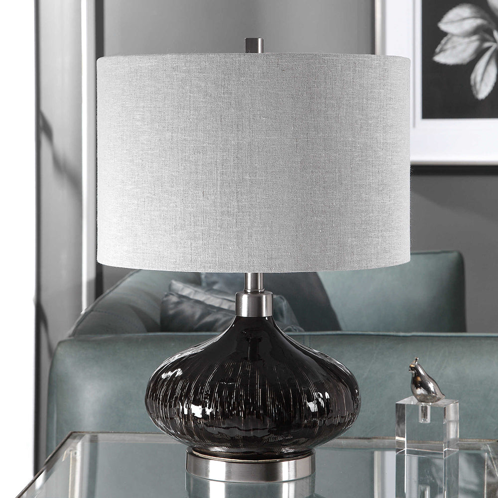 Ampara Table Lamp Grey - 28206-1