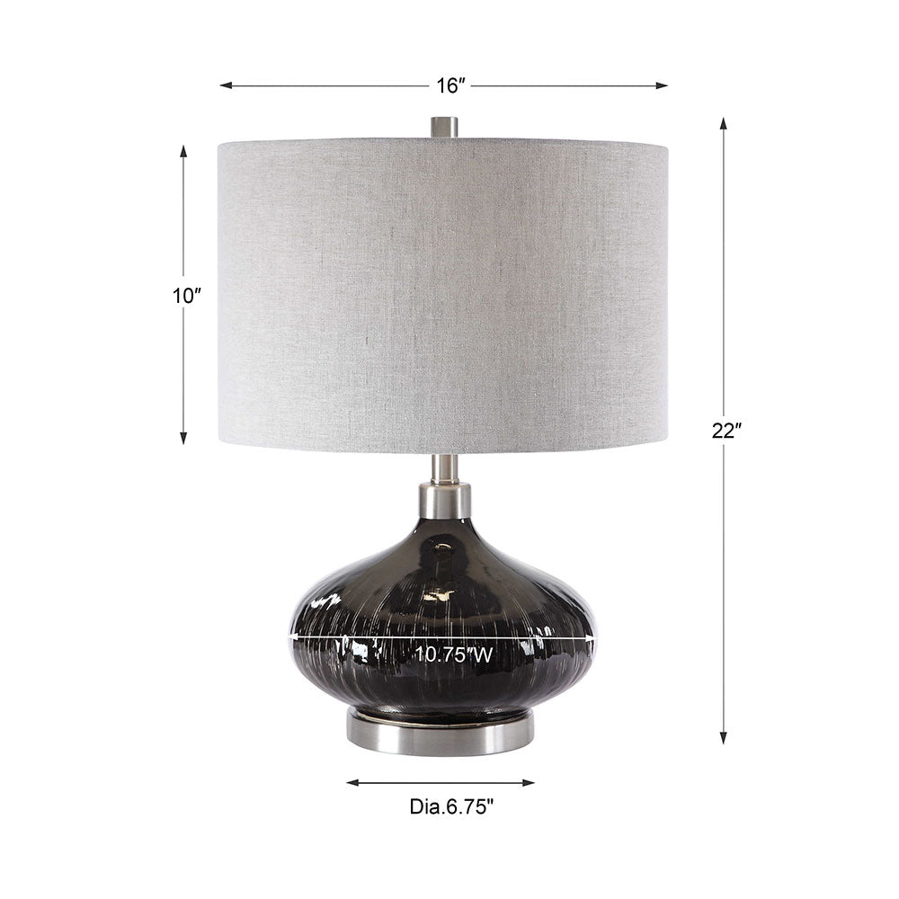 Ampara Table Lamp Grey - 28206-1