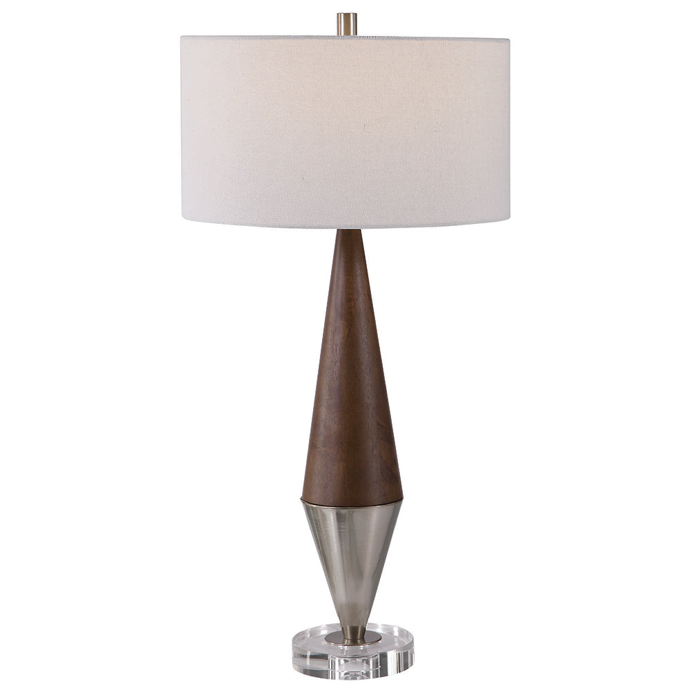 Haldan Table Lamp Brushed Nickel - 28211