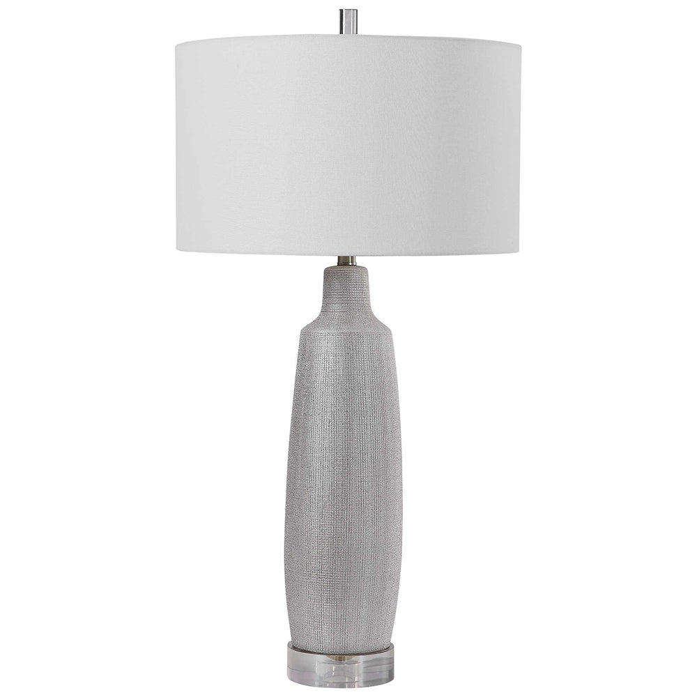 Kathleen Table Lamp Metallic Silver - 28265