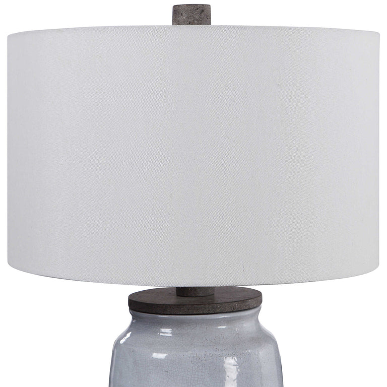 Dimitri Table Lamp Light Blue - 28266-1