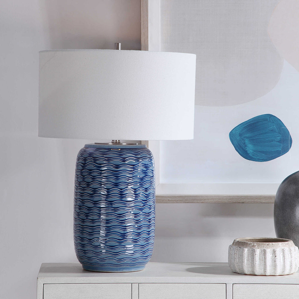 Sedna Table Lamp Blue - 28274-1