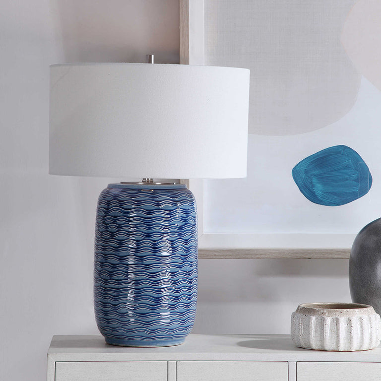Sedna Table Lamp Blue - 28274-1