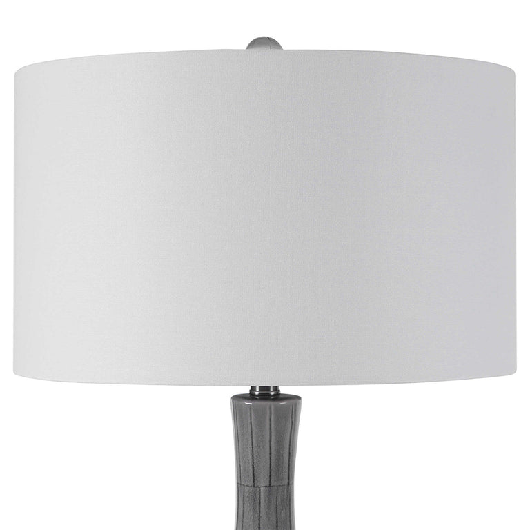 Leanne Table Lamp Light Grey - 28279