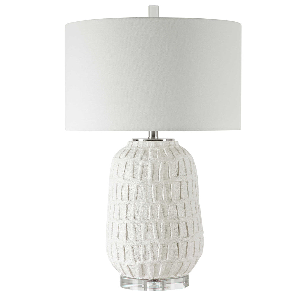 Caelina Table Lamp Aged White - 28283-1