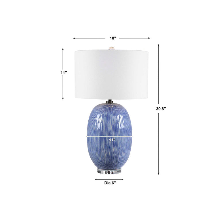 Westerly Table Lamp Blue - 28286-1