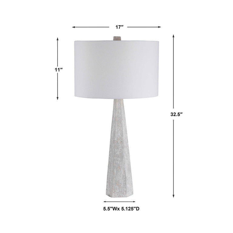 Apollo Table Lamp Off White - 28287