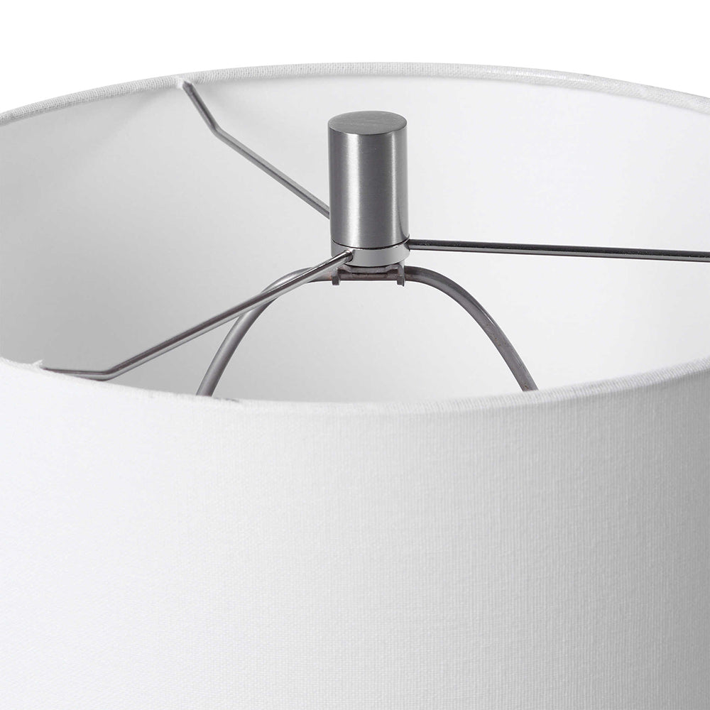 Natasha Table Lamp Light Grey - 28290