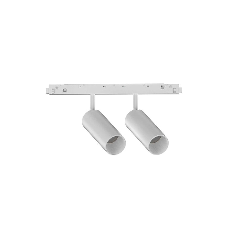Ego Magnetic Double 2 x 12W LED Track Light White / Warm White - 282961