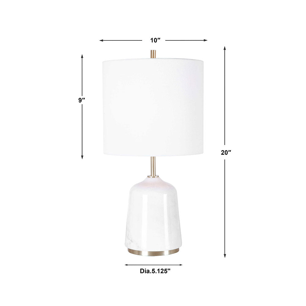 Eloise Table Lamp Light Grey - 28332-1