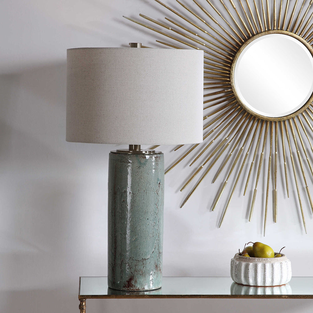 Callais Table Lamp Aqua Blue - 28333
