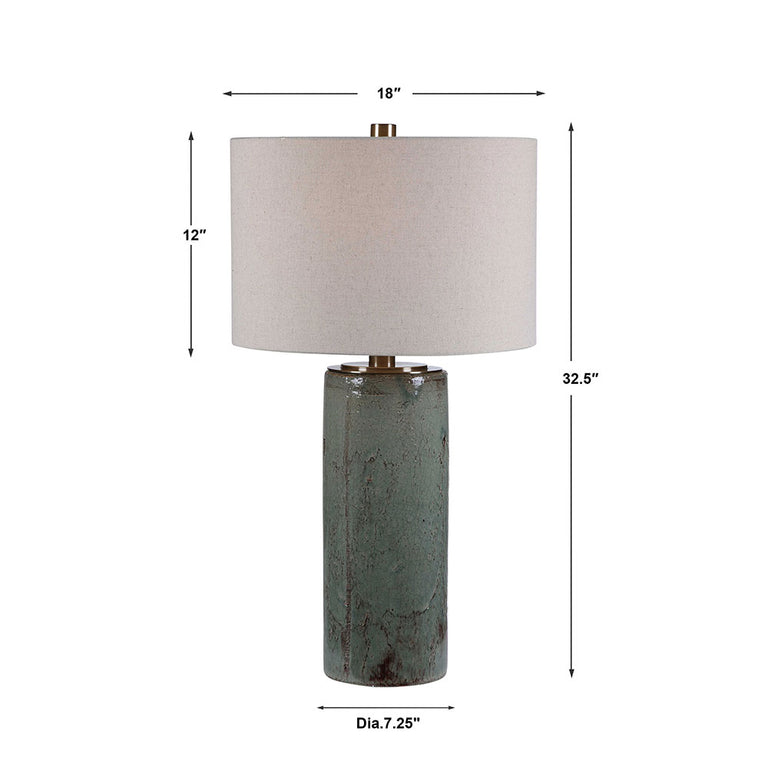 Callais Table Lamp Aqua Blue - 28333