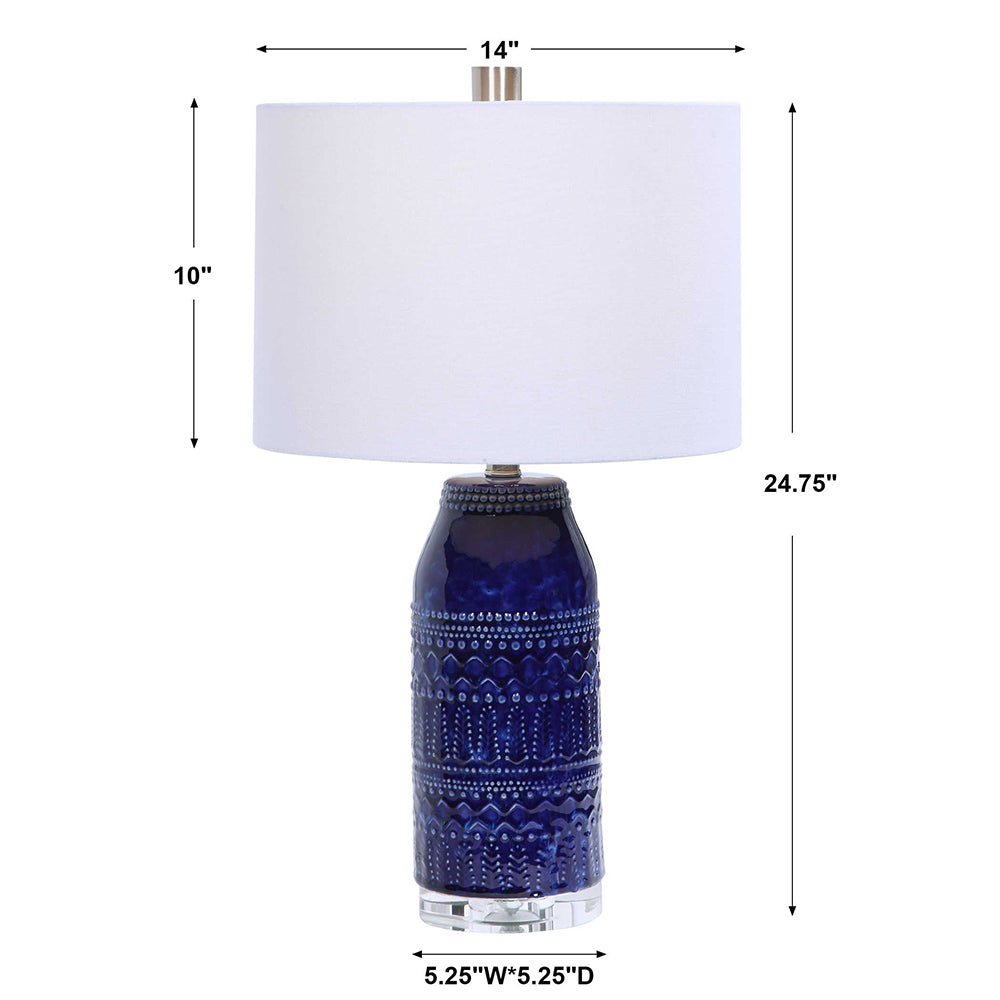 Reverie Table Lamp Blue - 28336-1