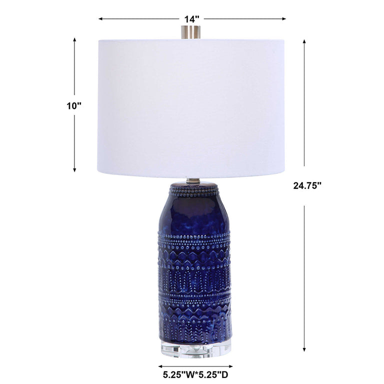 Reverie Table Lamp Blue - 28336-1