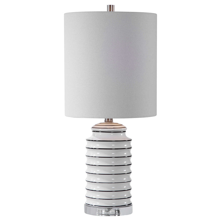 Rayas Table Lamp White / Black - 28338-1