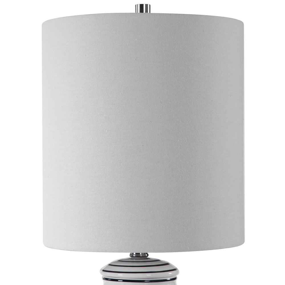 Rayas Table Lamp White / Black - 28338-1