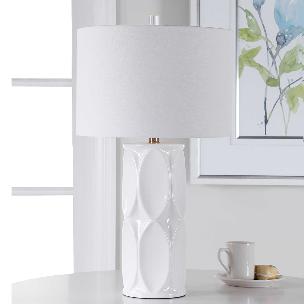 Sinclair Table Lamp White - 28342-1