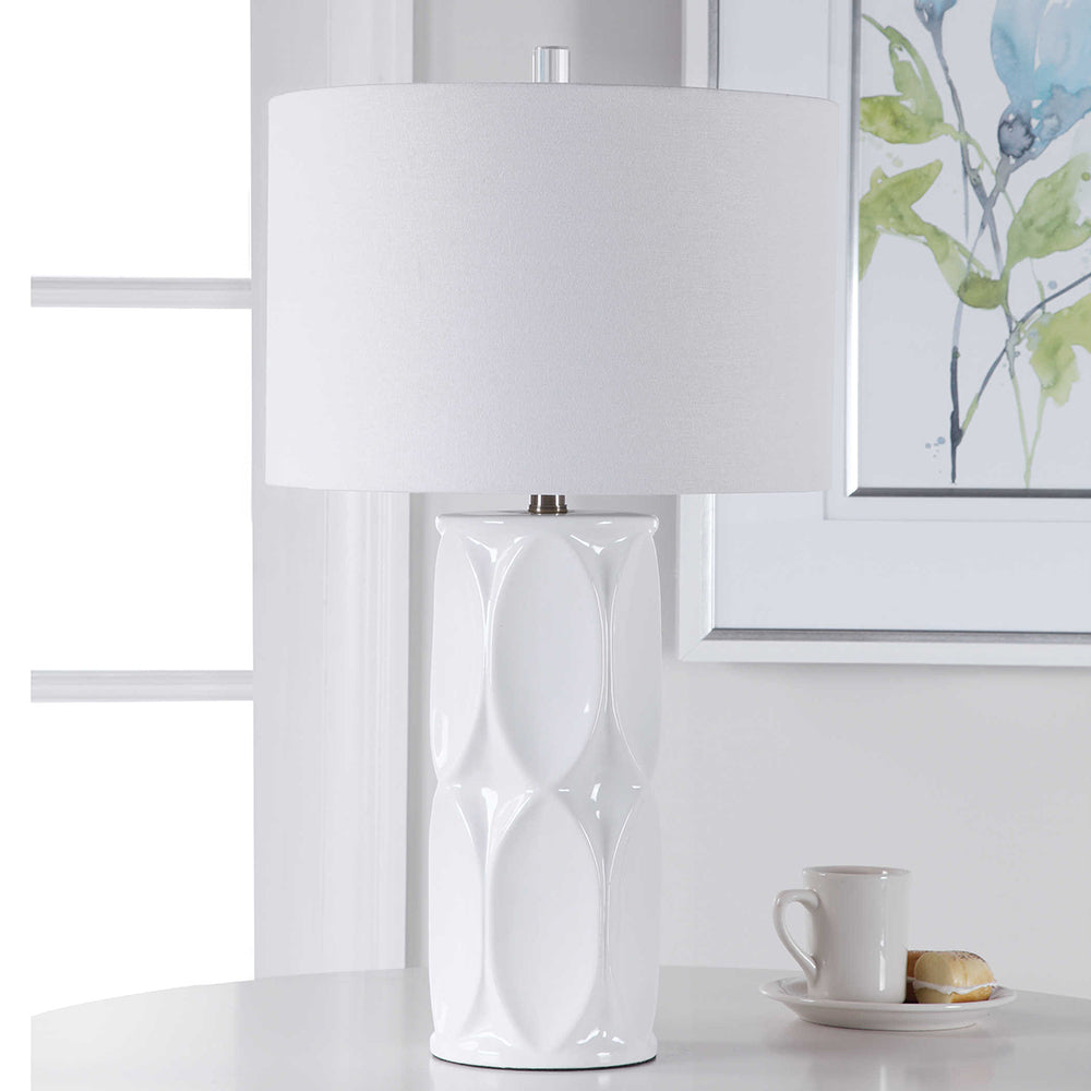 Sinclair Table Lamp White - 28342-1