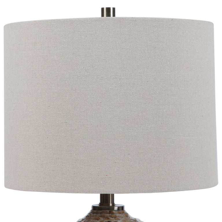 Lagos Table Lamp Rust Brown - 28343-1