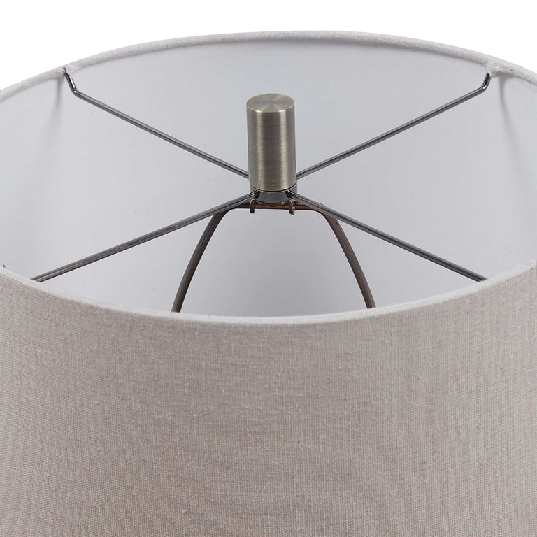 Lagos Table Lamp Rust Brown - 28343-1