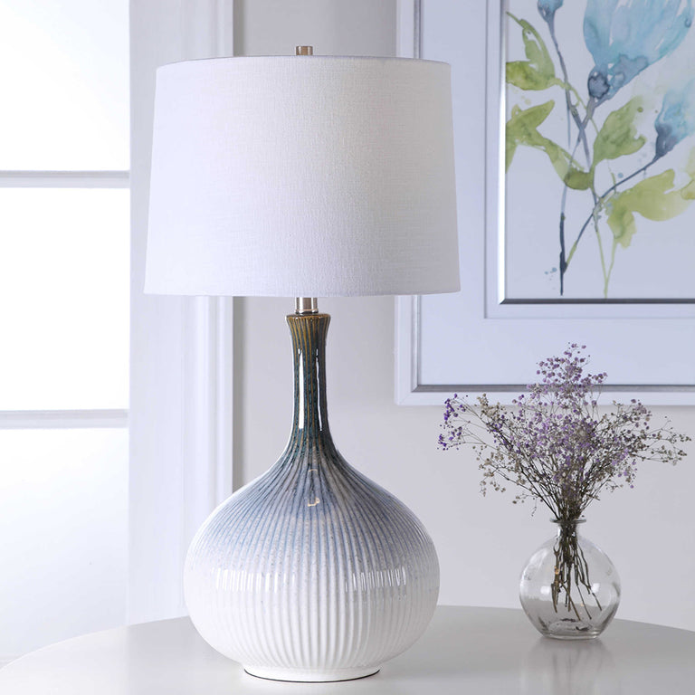 Eichler Table Lamp Light Blue - 28347-1