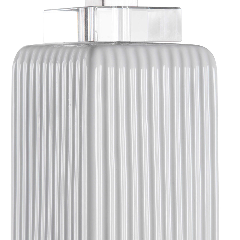 Bennett Table Lamp Gloss White - 28348-1