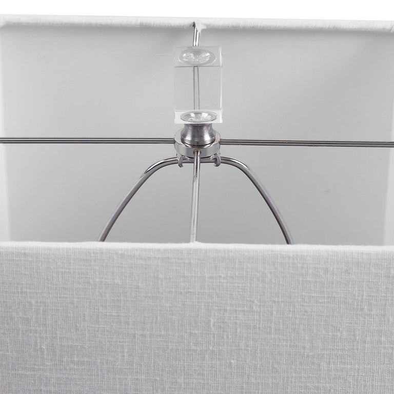 Bennett Table Lamp Gloss White - 28348-1