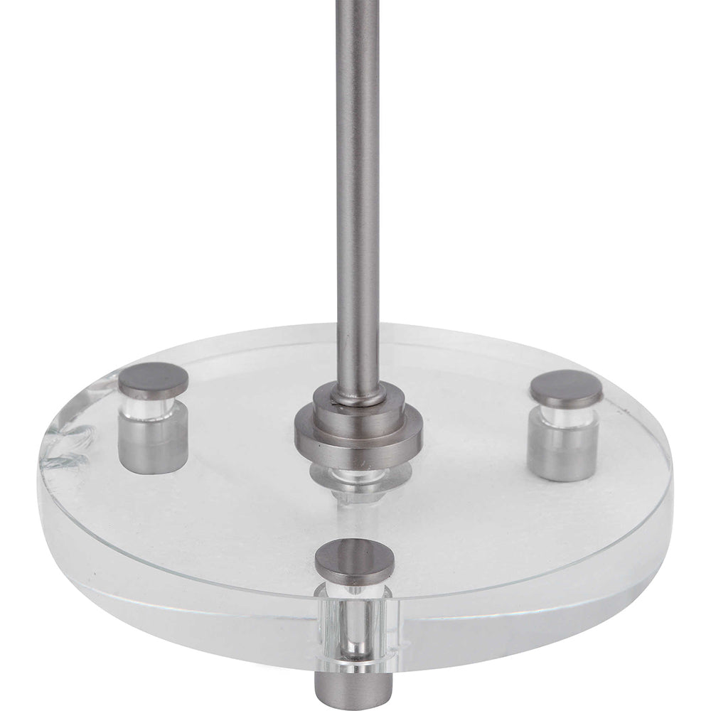 Wick Buffet Lamp Brushed Nickel - 28350-1