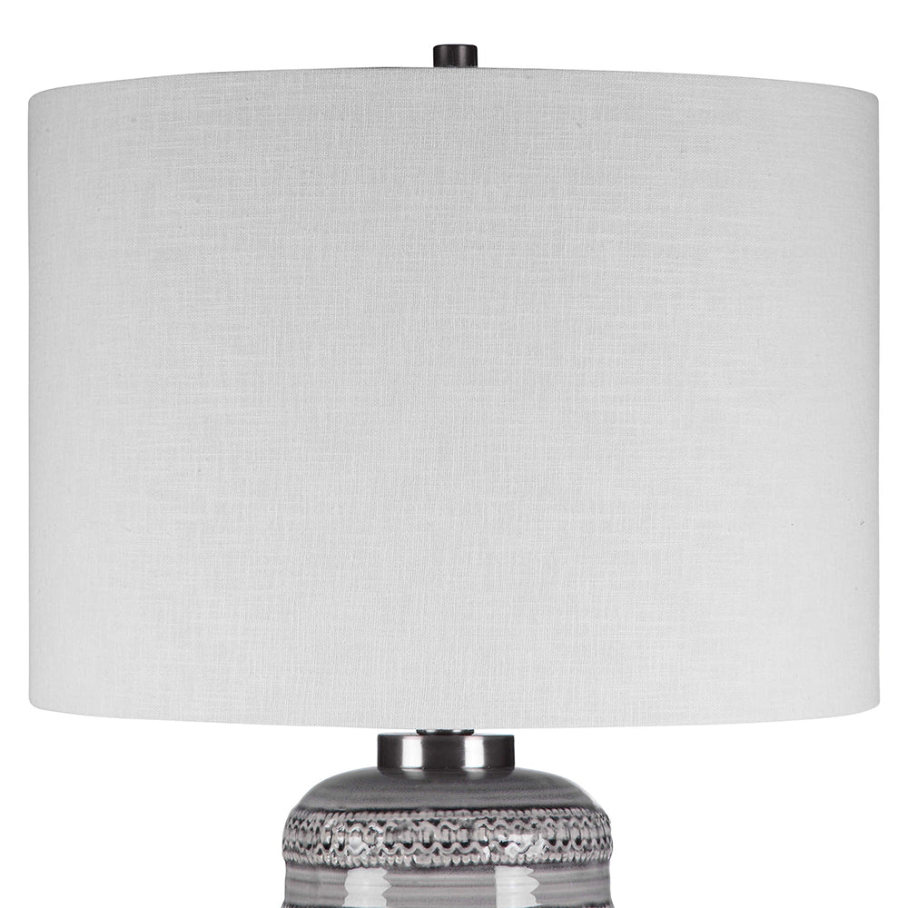Alenon Table Lamp Light Grey - 28354-1