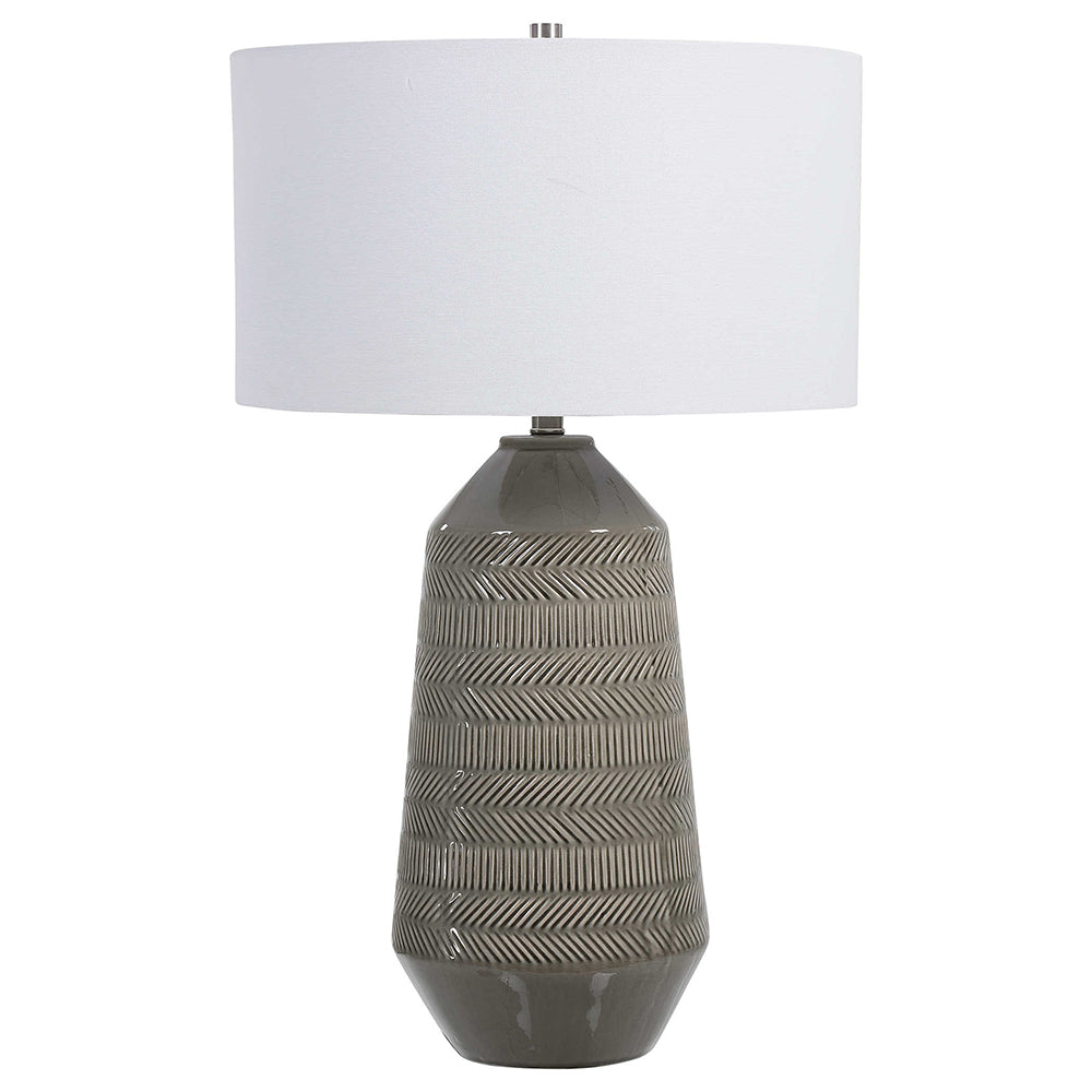 Rewind Table Lamp Soft Grey - 28375