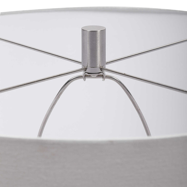Rewind Table Lamp Soft Grey - 28375