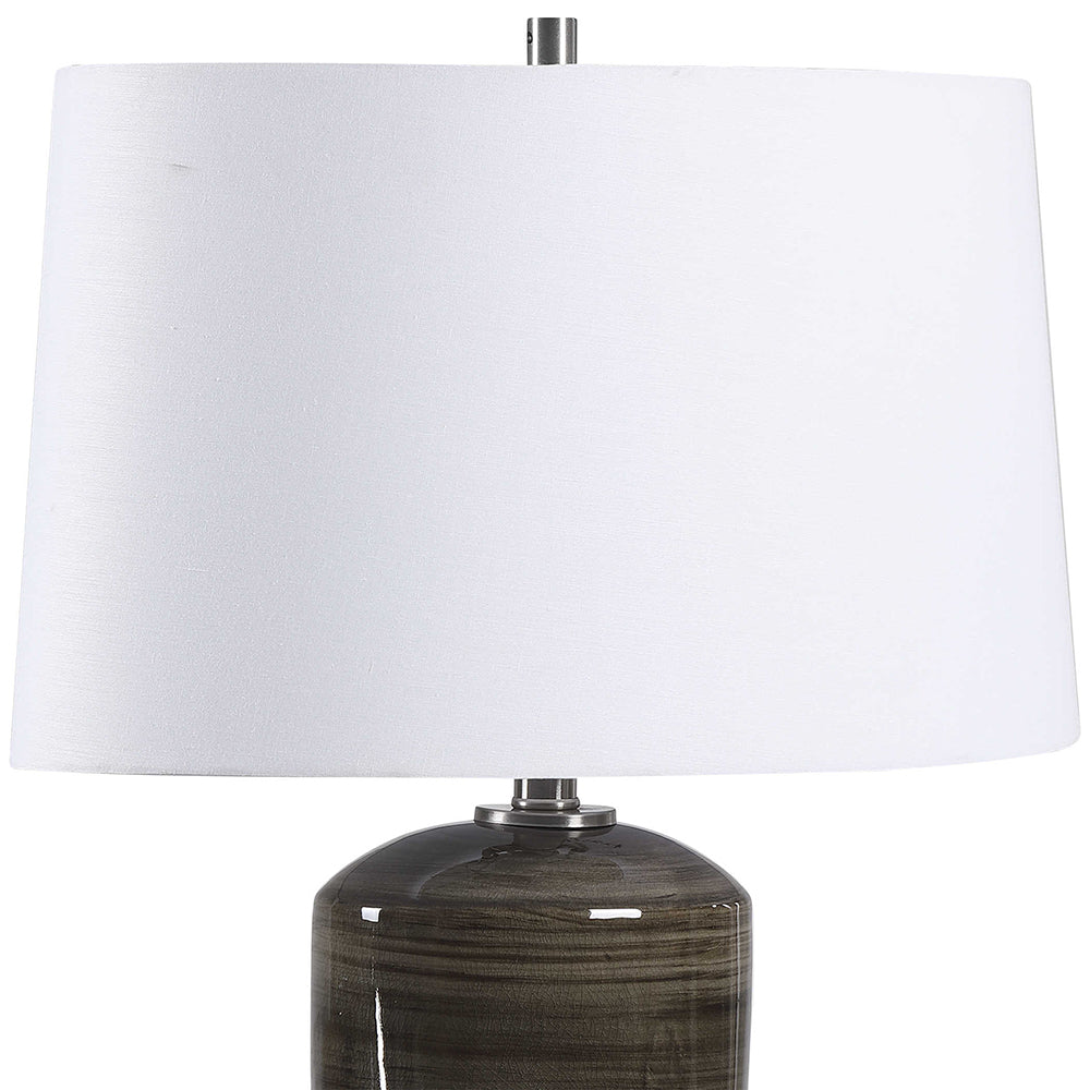 Ebon Table Lamp Charcoal - 28377-1