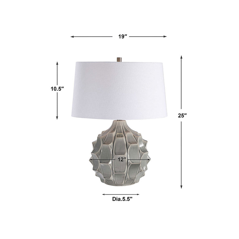 Guerina Table Lamp Grey - 28380
