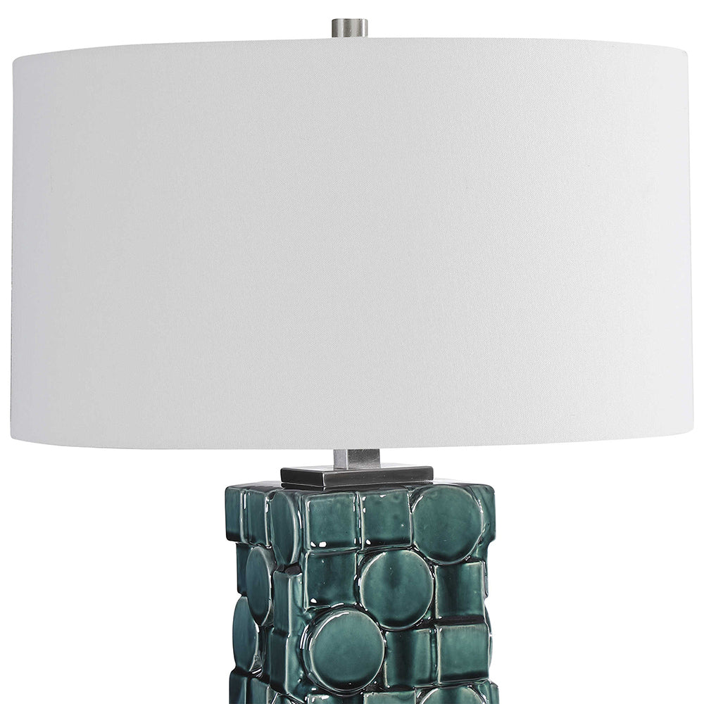 Geometry Table Lamp Green - 28385