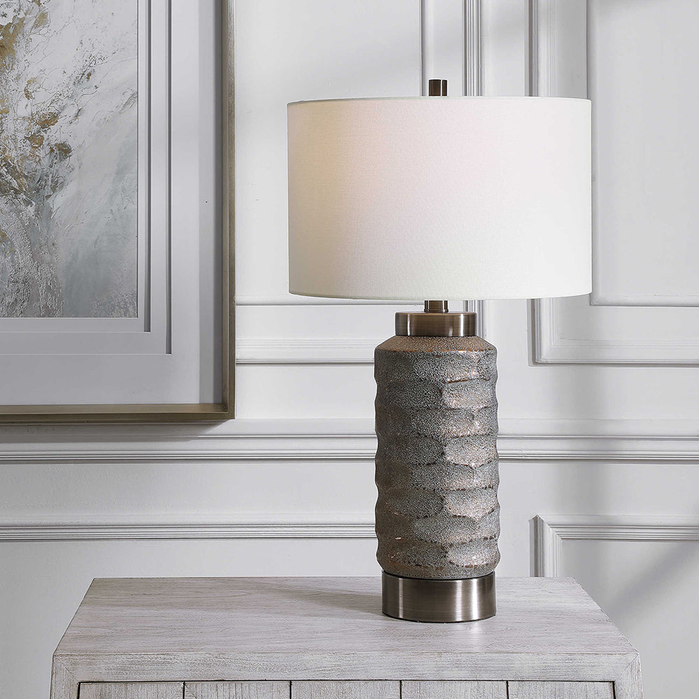 Masonry Table Lamp Dark Bronze - 28388-1